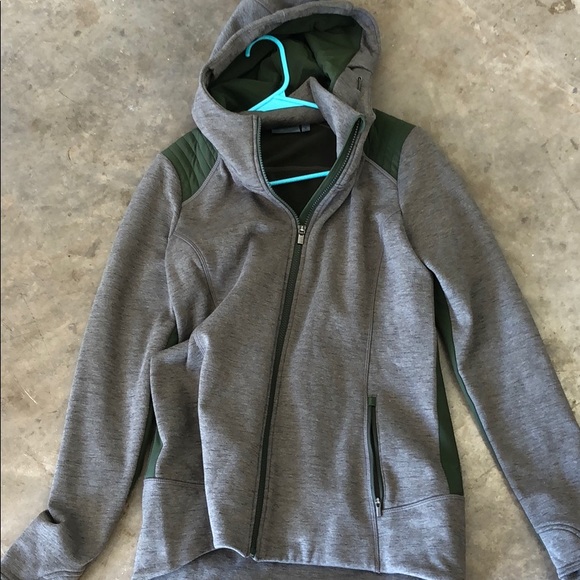 Athleta Jackets & Blazers - Athleta Green Zip Up